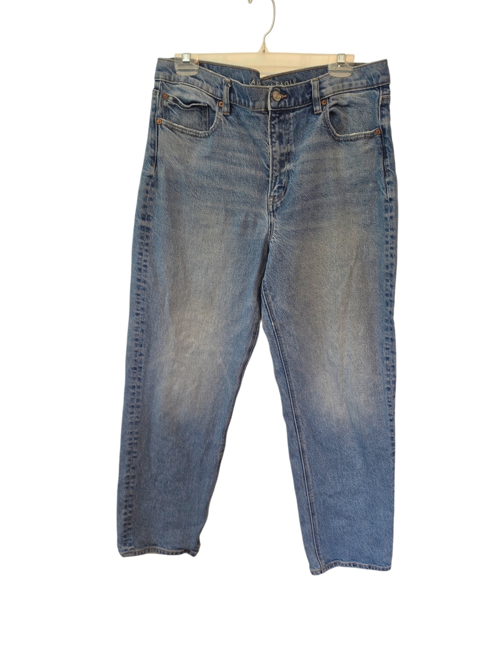 American Eagle Super High Rise Straight Jeans Size 16